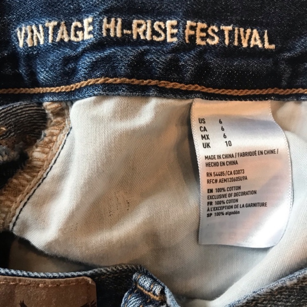 american eagle jean shorts